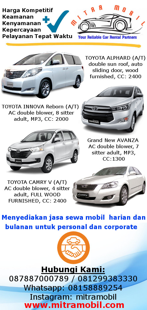 Rental Mobil Jakarta Sewa Mobil Jakarta